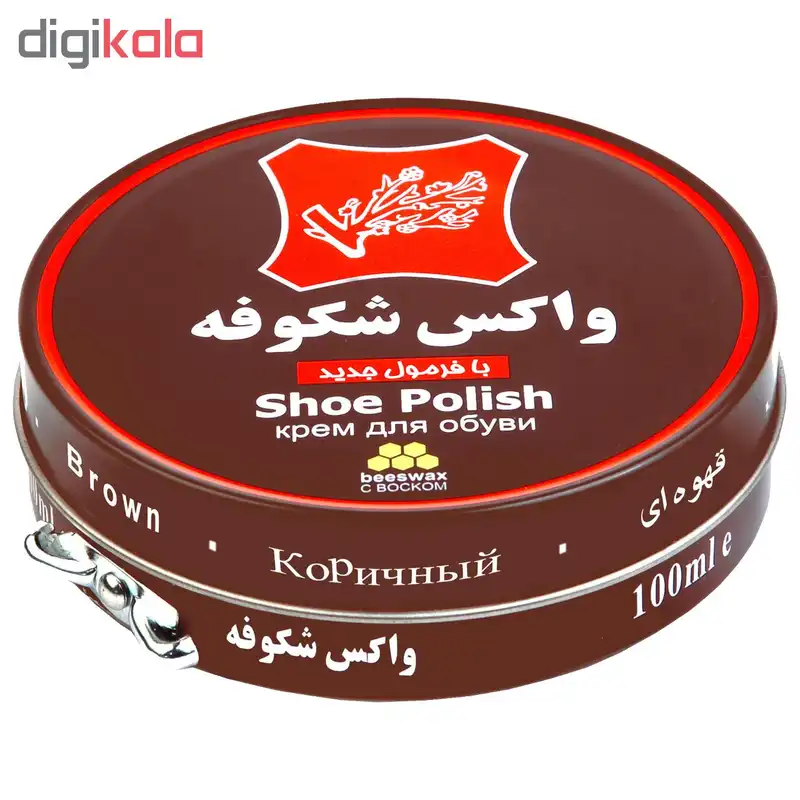 واکس کفش شکوفه کد 01