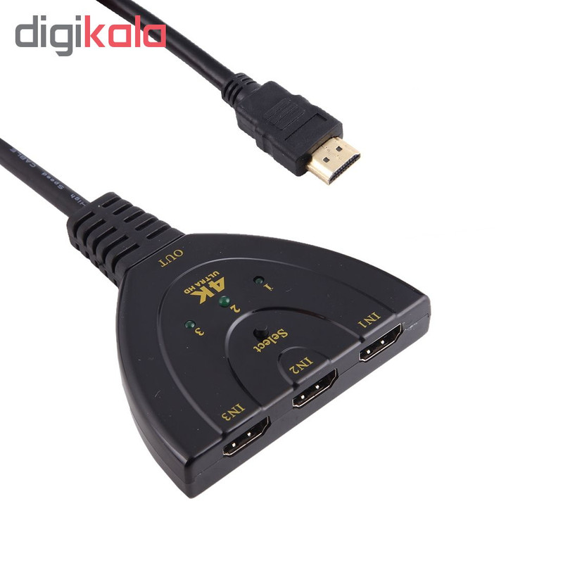 سوییچ 3 به 1 HDMI مدل S3x1-3D