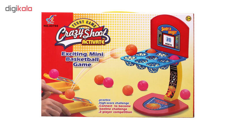 اسباب بازی بسکتبال مدل Crazy Shoot 7159