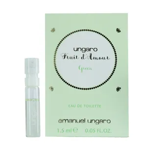 عطر جیبی زنانه امانویل اونگارو مدل Fruit d'Amour Green حجم 1.5 میلی لیتر