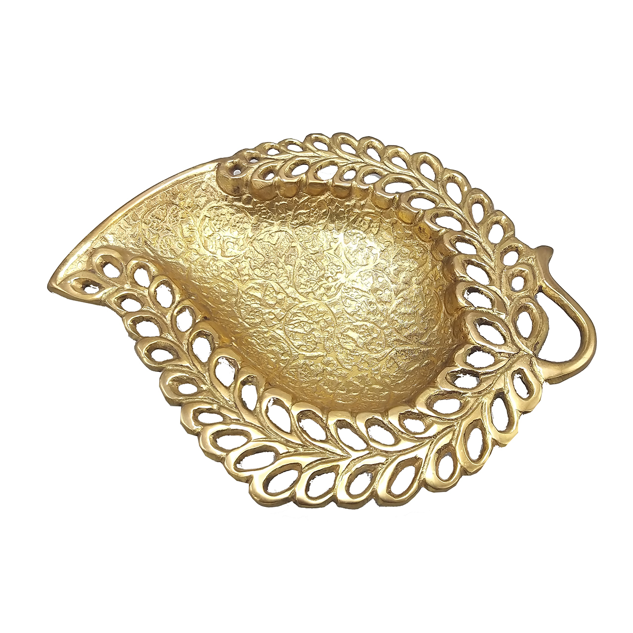 شیرینی خوری برنجی طرح انبه کد Ia-951