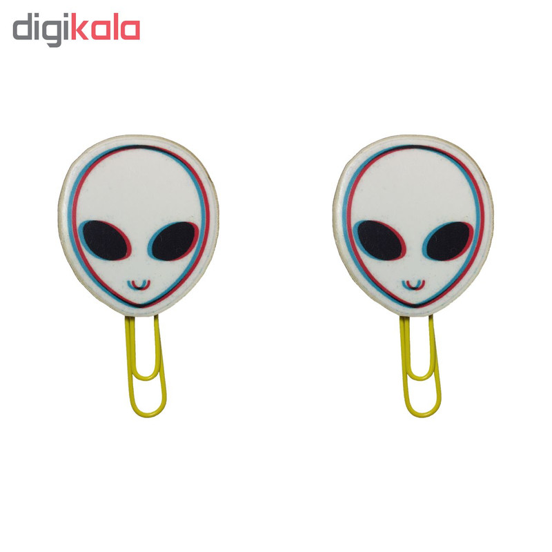 گیره کاغذ طرح فضانورد بسته 2 عددی