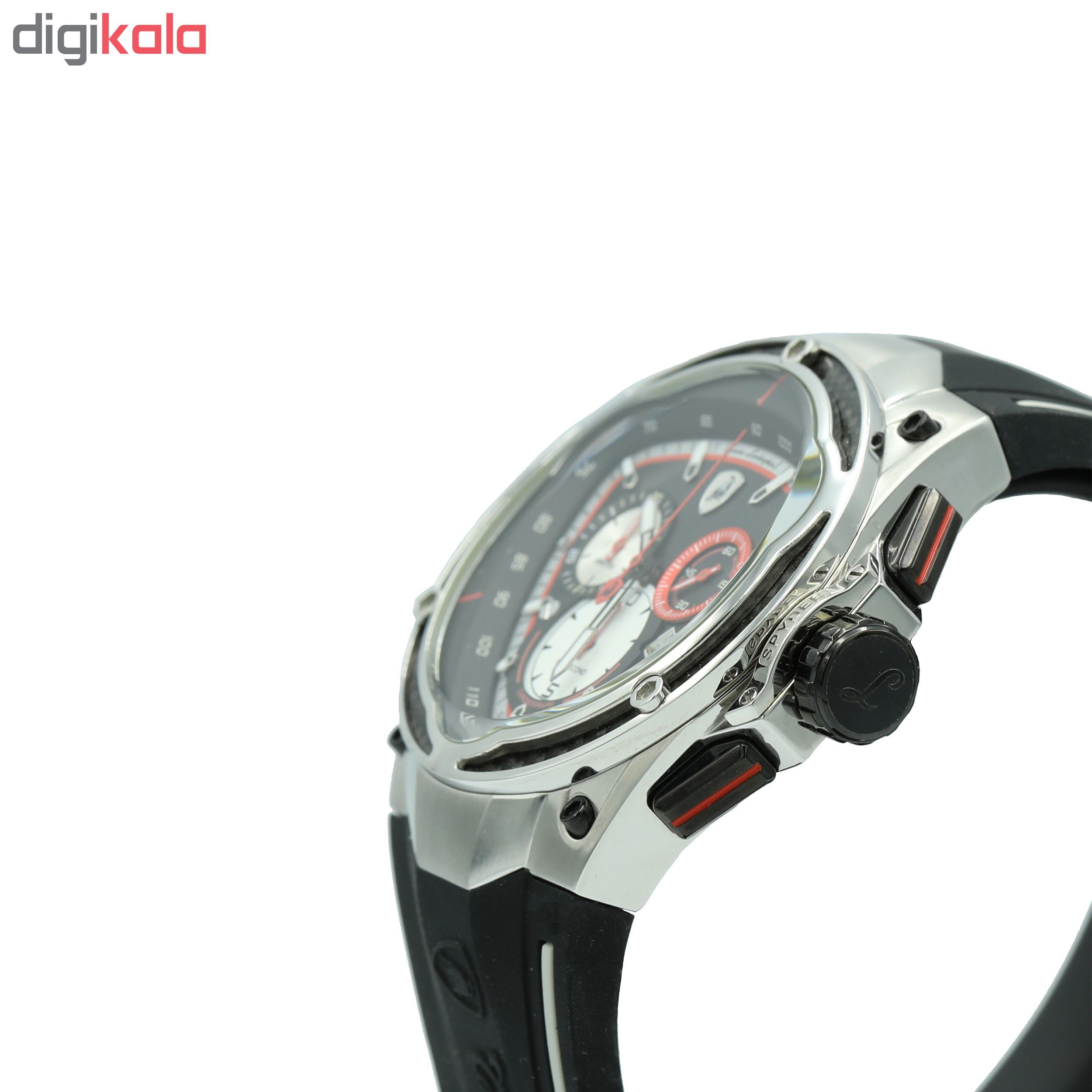 ساعت مچی عقربه ای مردانه تونینو لامبورگینی مدل SPYDER Red Line - 07