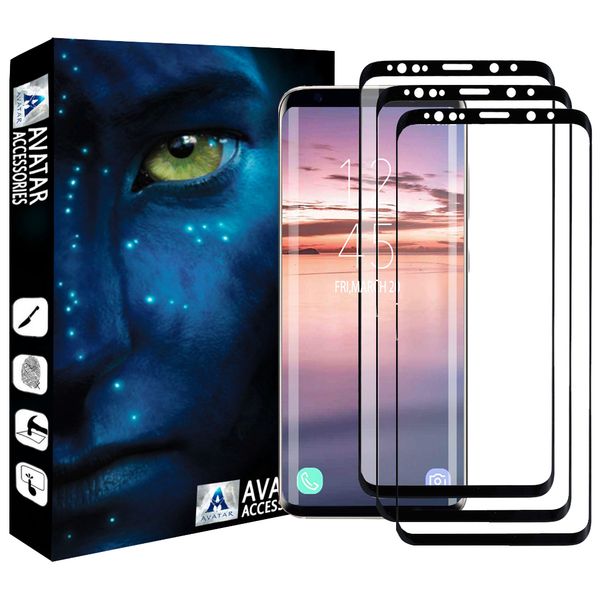 محافظ صفحه نمایش آواتار مدل SS9P-3 مناسب برای گوشی موبایل سامسونگ Galaxy S9 plus بسته سه عددی محافظ صفحه نمایش آواتار مدل SS9P-3 مناسب برای گوشی موبایل سامسونگ Galaxy S9 plus بسته سه عددی