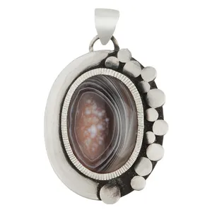 آویز گردنبند نقره زنانه کد 97178