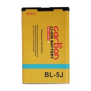 باتری موبایل کاربن مدل BL-5J ظرفیت 1320 میلی آمپر ساعت مناسب برای گوشی موبایل نوکیا N900/X6