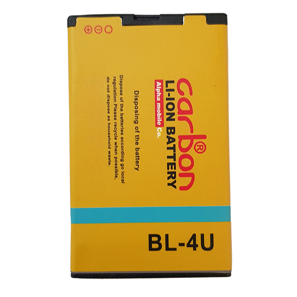 باتری موبایل مدل BL-4U ظرفیت 1000 میلی آمپر ساعت مناسب برای گوشی موبایل نوکیا arte8800