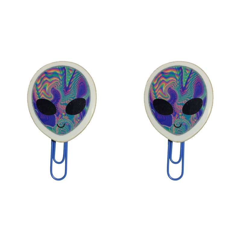 گیره کاغذ طرح ufo بسته 2 عددی