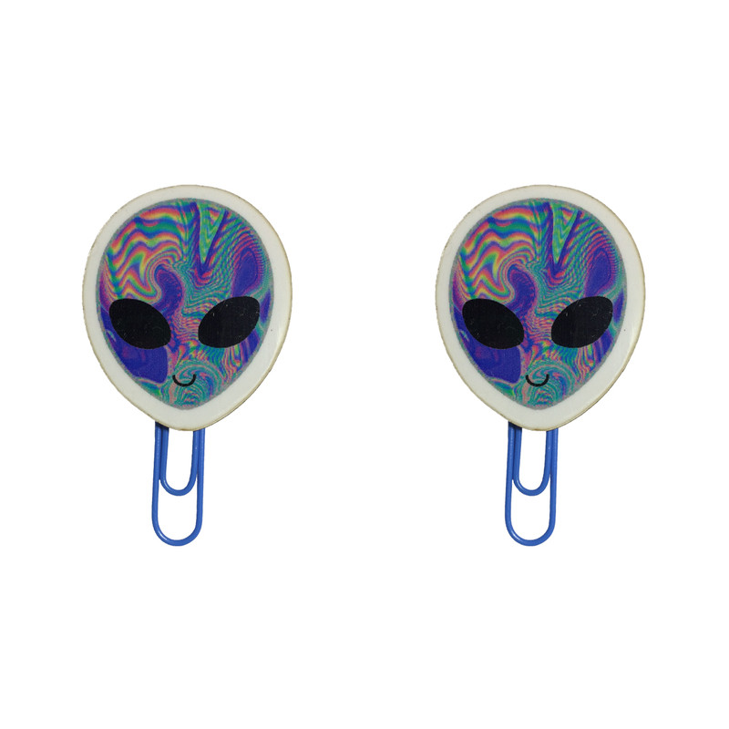 گیره کاغذ طرح ufo بسته 2 عددی