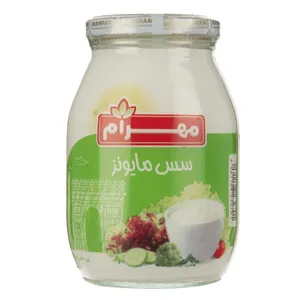 سس مایونز مهرام وزن 450 گرم