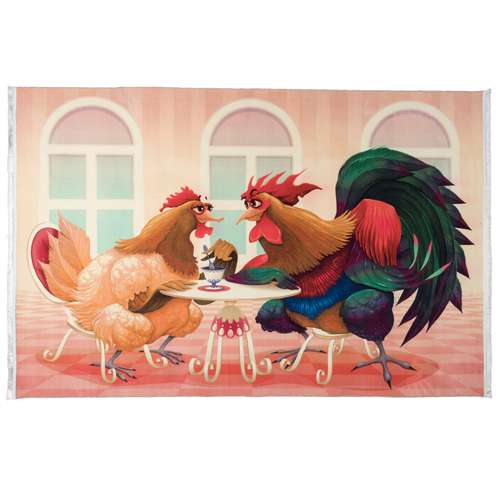 فرش ماشینی محتشم طرح کودک کد 100214