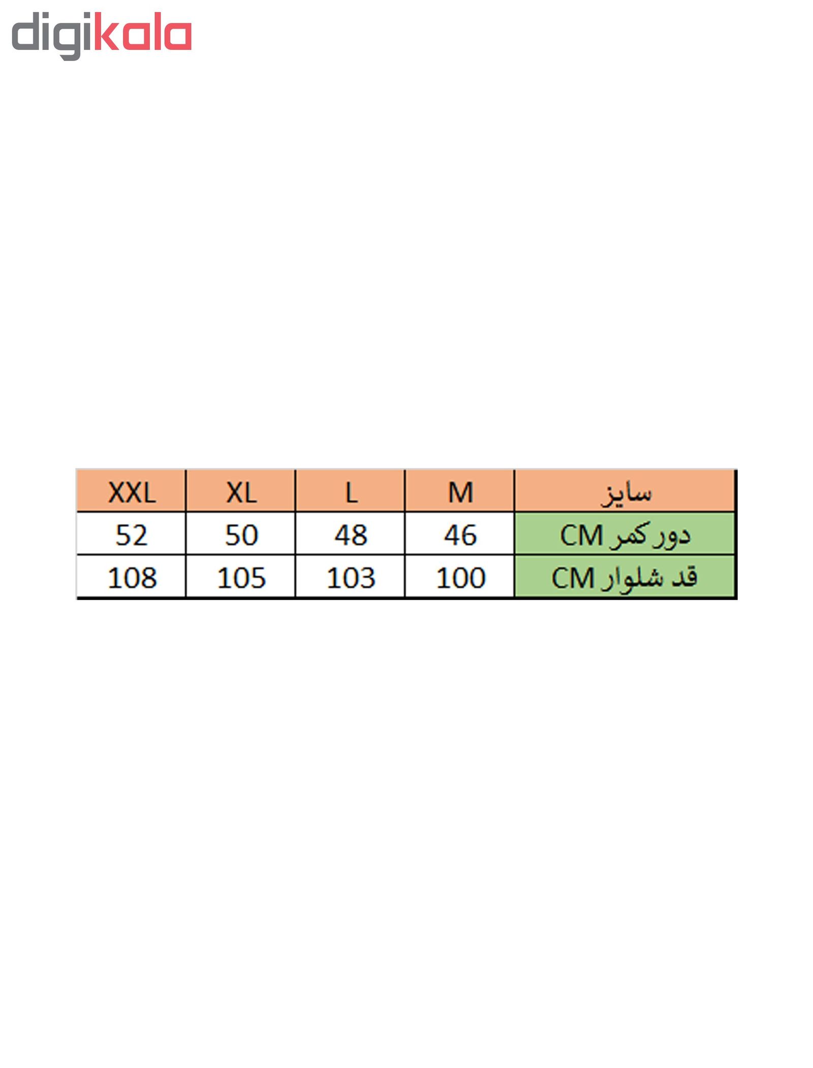 شلوار مردانه زی سا مدل 153113570 -  - 6