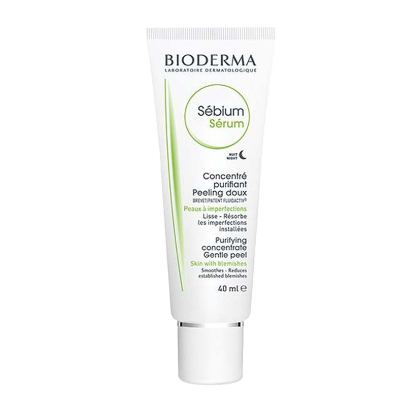 سرم لایه بردار بایودرما مدل Serum Sebium حجم 40 میلی لیتر