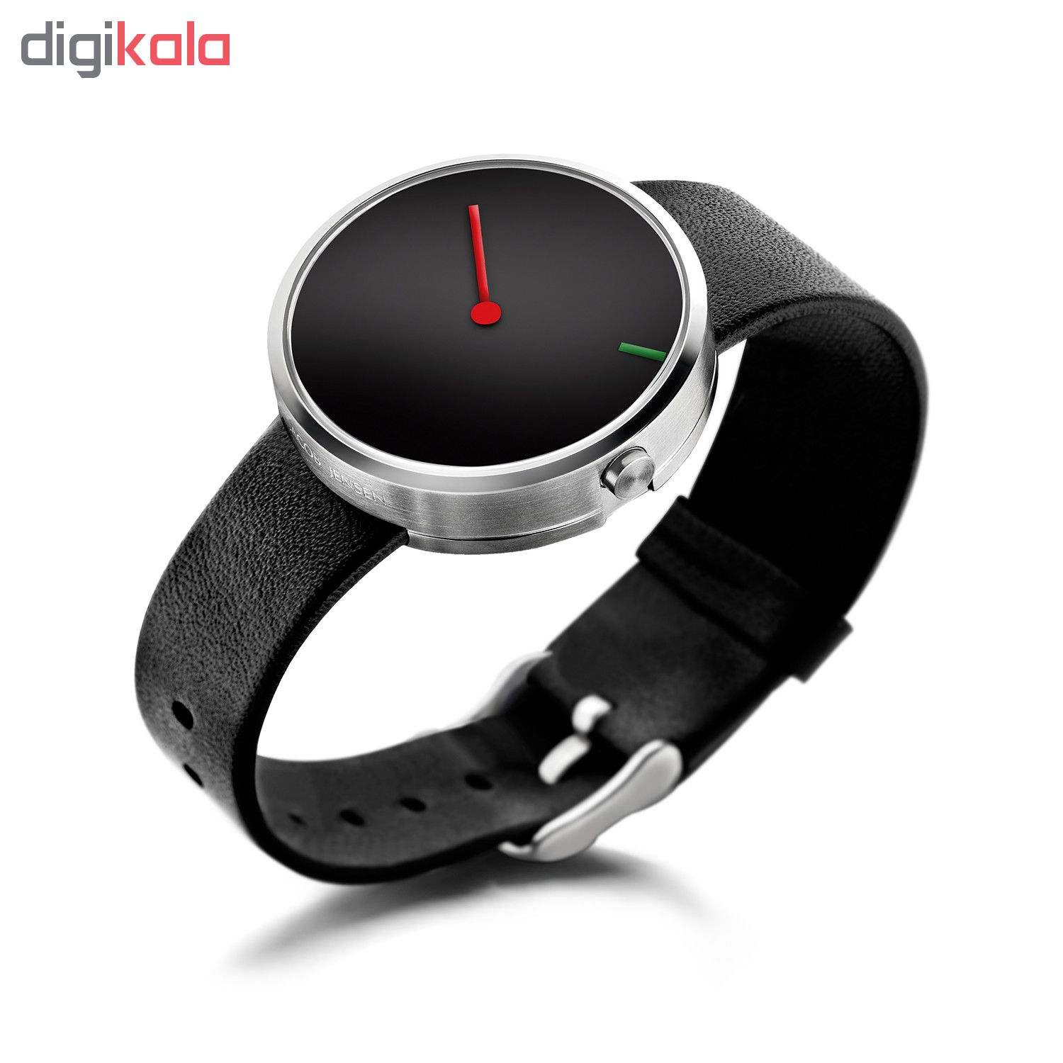 ساعت مچی عقربه ای جیکوب جنسن مدل Curve 250