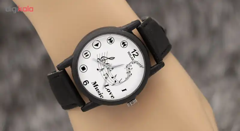 ساعت مچی عقربه ای والار طرح موسیقی مدل LF1324