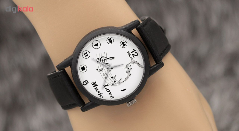 ساعت مچی عقربه ای والار طرح موسیقی مدل LF1324 ساعت مچی عقربه ای والار طرح موسیقی مدل LF1324