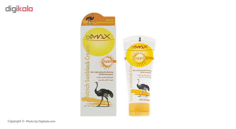 کرم ضد آفتاب استومکس مدل Ostrich حجم 50 میلی لیتر کرم ضد آفتاب استومکس مدل Ostrich حجم 50 میلی لیتر