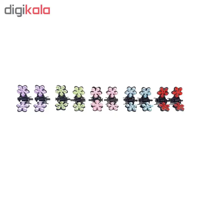 کلیپس مو مدل 7r مجموعه 10 عددی