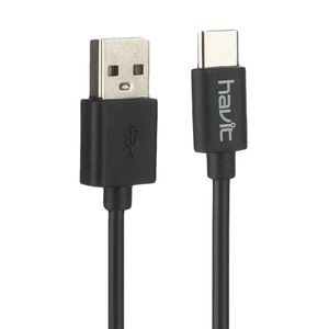 نقد و بررسی کابل تبدیل USB به USB-C هویت مدل H648 طول 1متر توسط خریداران