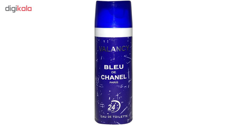 اسپری خوشبو کننده بدن مردانه والانسی مدل Bleu De Chanel حجم 200 میلی لیتر