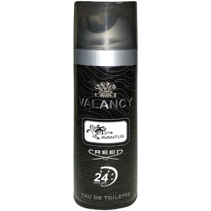 اسپری خوشبو کننده بدن مردانه والانسی مدل Aventus حجم 200 میلی لیتر