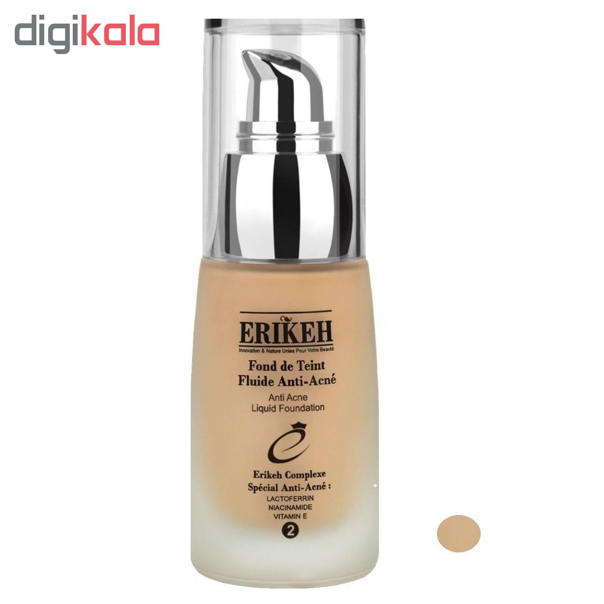 کرم پودر اریکه شماره 2 حجم 30 میلی لیتر - - 2