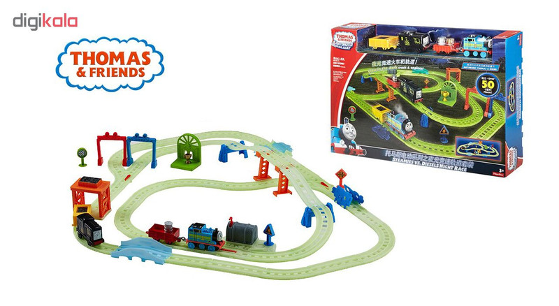قطار بازی فیشر پرایس مدل Thomas and Friends Luminous Racing