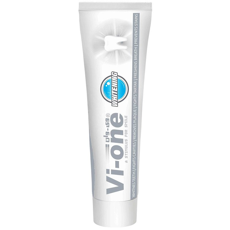 خمیر دندان وی وان مدل Whitening حجم 130 میلی لیتر