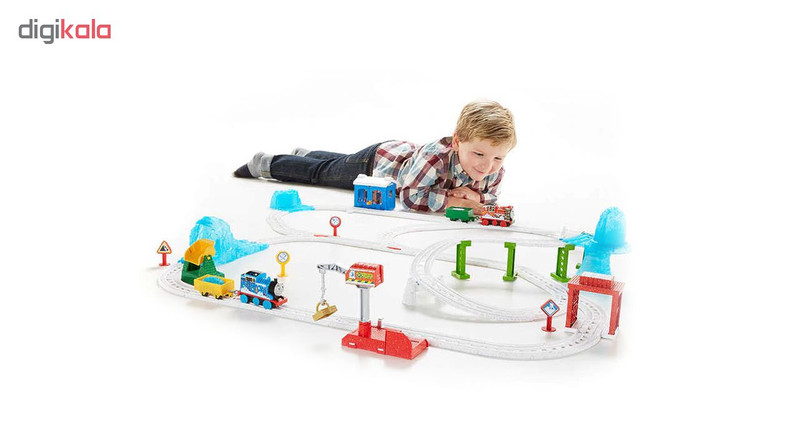 قطار بازی فیشر پرایس مدل Thomas and Friends Snow Great Adventure