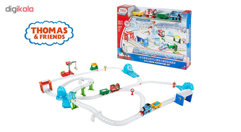 قطار بازی فیشر پرایس مدل Thomas and Friends Snow Great Adventure