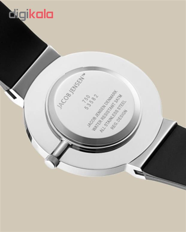 ساعت مچی عقربه ای جیکوب جنسن مدل New Series 750