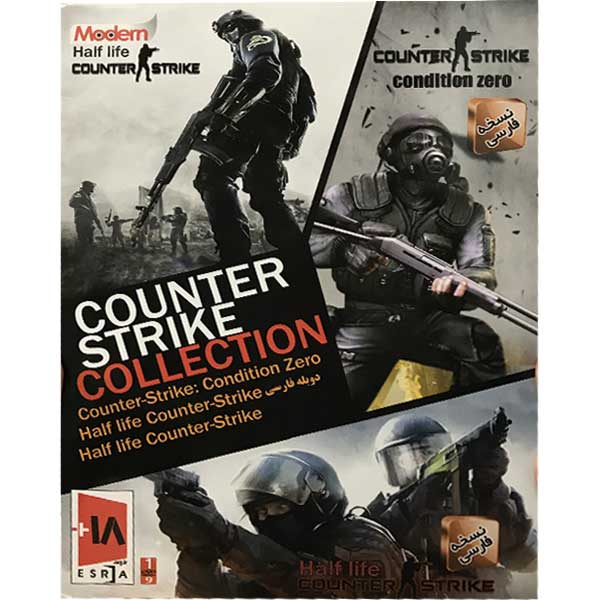 مجموعه بازی counter strike Collection مخصوص pc نشر مدرن 