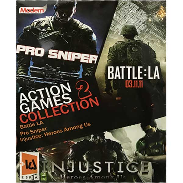 مجموعه بازی action Games Collection 2 مخصوص pc نشر مدرن 