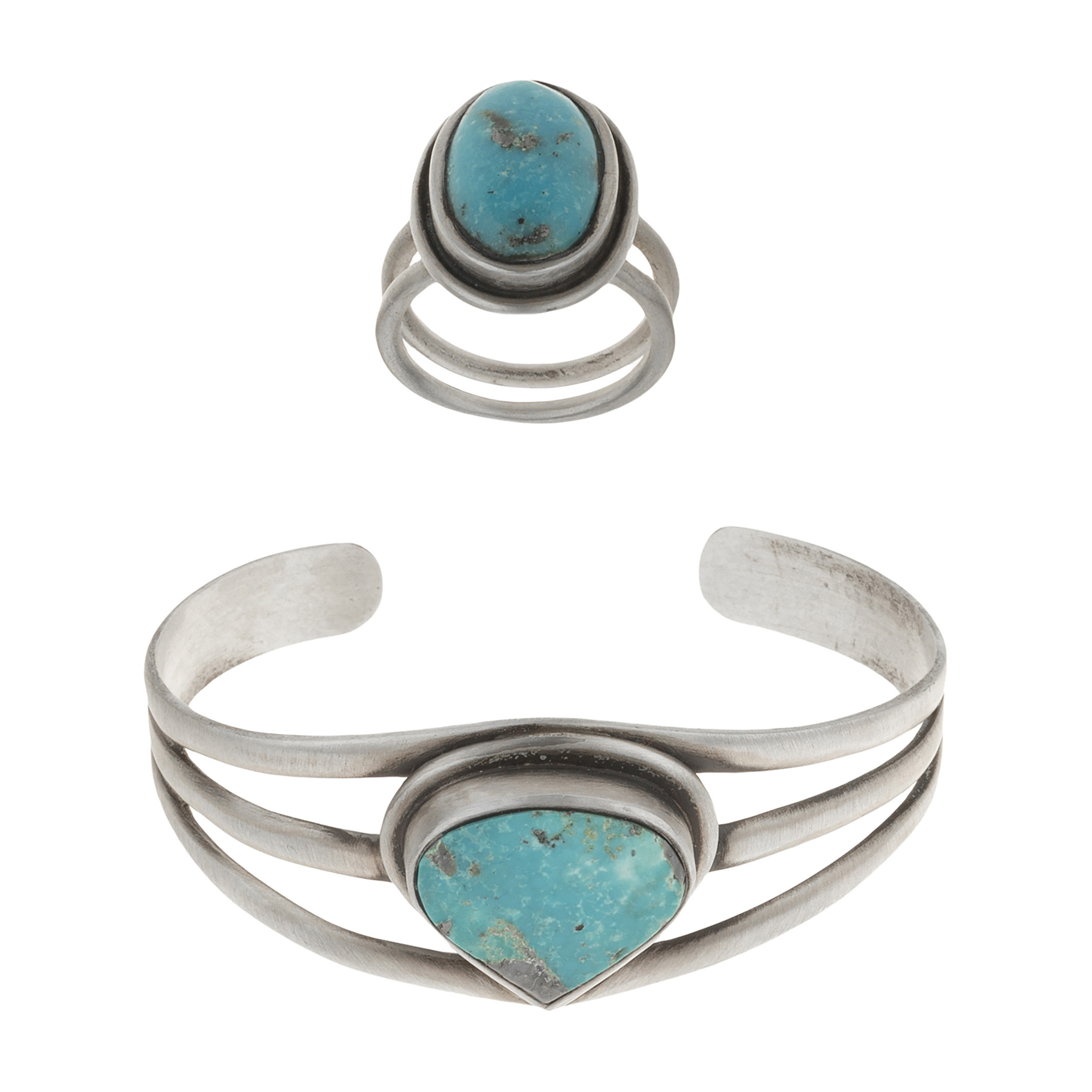 نیم ست نقره زنانه کد 97720