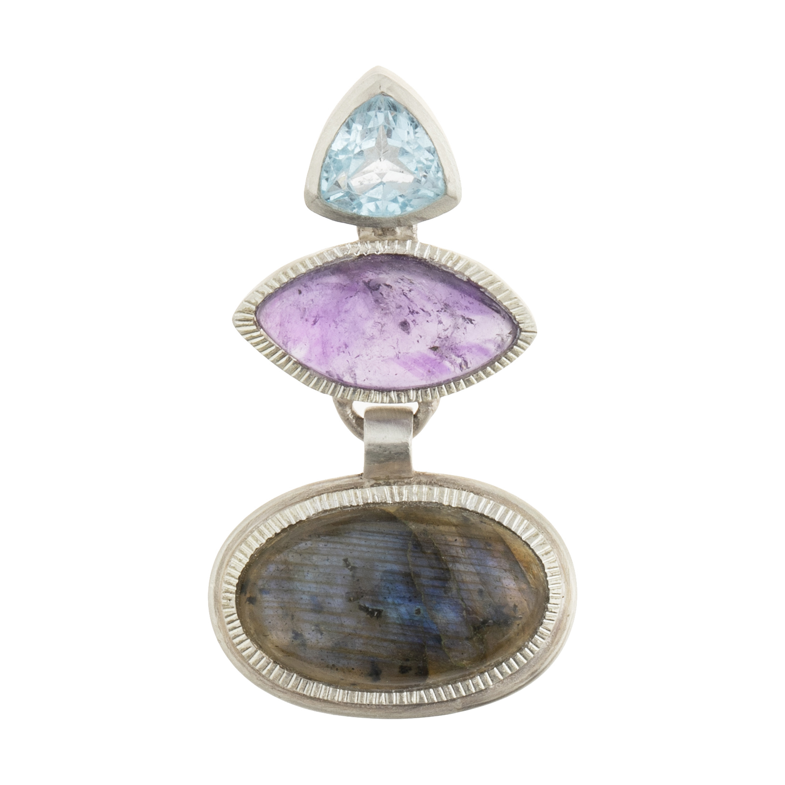 آویز گردنبند نقره زنانه کد 97182