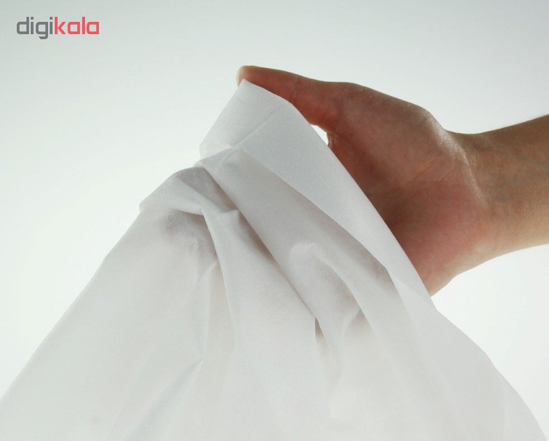 حوله یکبار مصرف یکتا بی بافت کد G40plain سایز 40x75 سانتی متر بسته 50 عددی