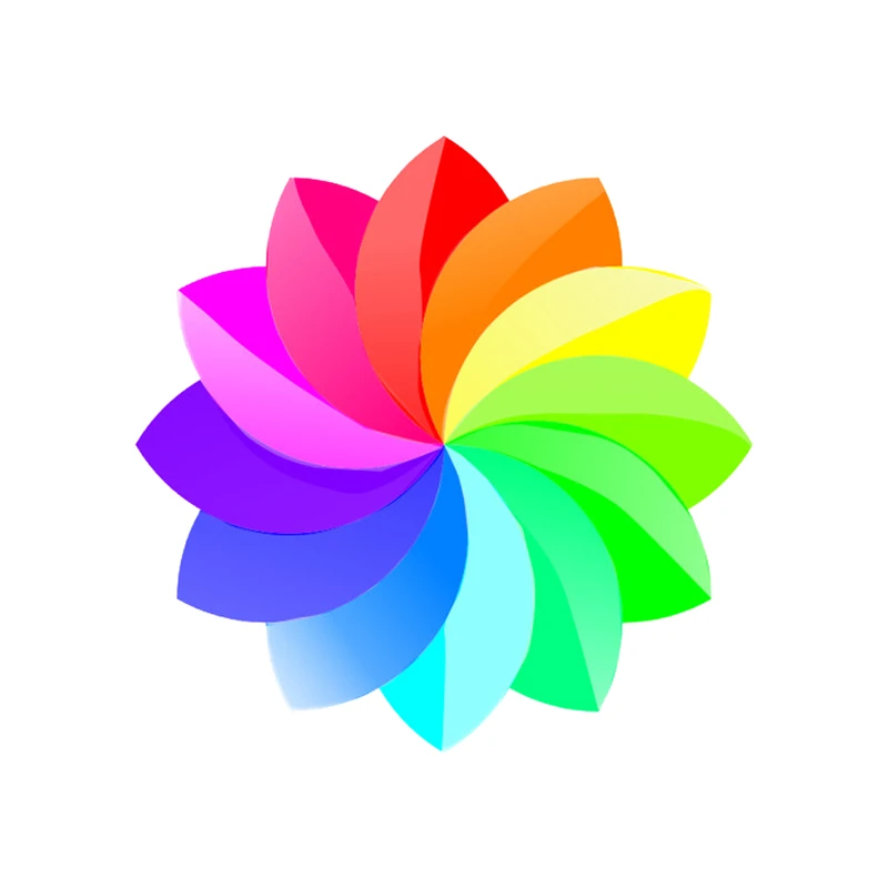 استیکر لپ تاپ طرح رنگین کمان کد STL646