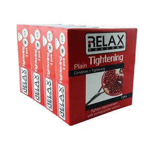کاندوم ریلکس مدل TIGHTENING PLAIN کد b35 مجموعه 4 عددی