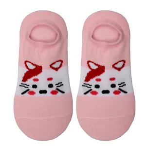 جوراب طرح گربه مدل BK143