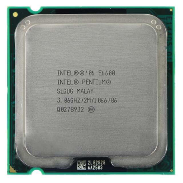 پردازنده مرکزی اینتل سری Wolfdale مدل E6600 پردازنده مرکزی اینتل سری Wolfdale مدل E6600