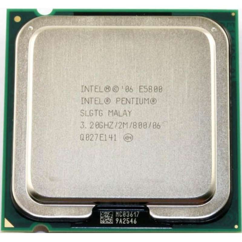 پردازنده مرکزی اینتل سری Pentium مدل E5800 پردازنده مرکزی اینتل سری Pentium مدل E5800