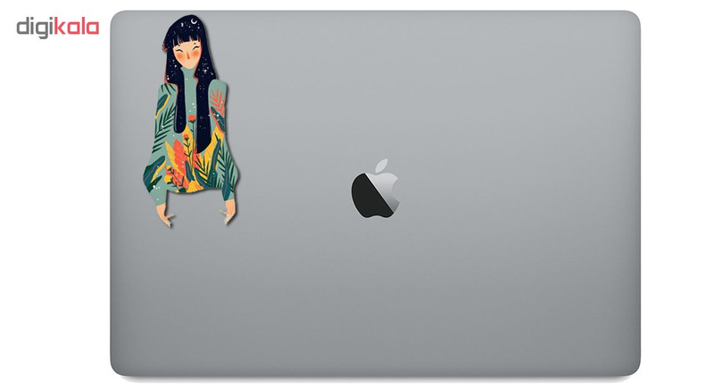 استیکر لپ تاپ طرح دختر کد STL696