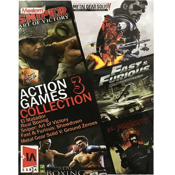 مجموعه بازی Action Games Collection 3 مخصوص pc نشر مدرن 