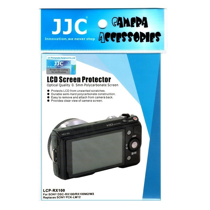 محافظ صفحه نمایش دوربین جی جی سی مدل LCP-RX100 مناسب برای دوربین سونی DSC-RX100