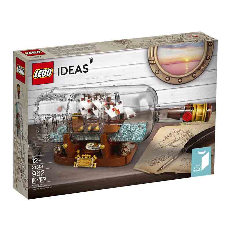 لگو سری Ideas مدل Ship in a Bottle کد 21313