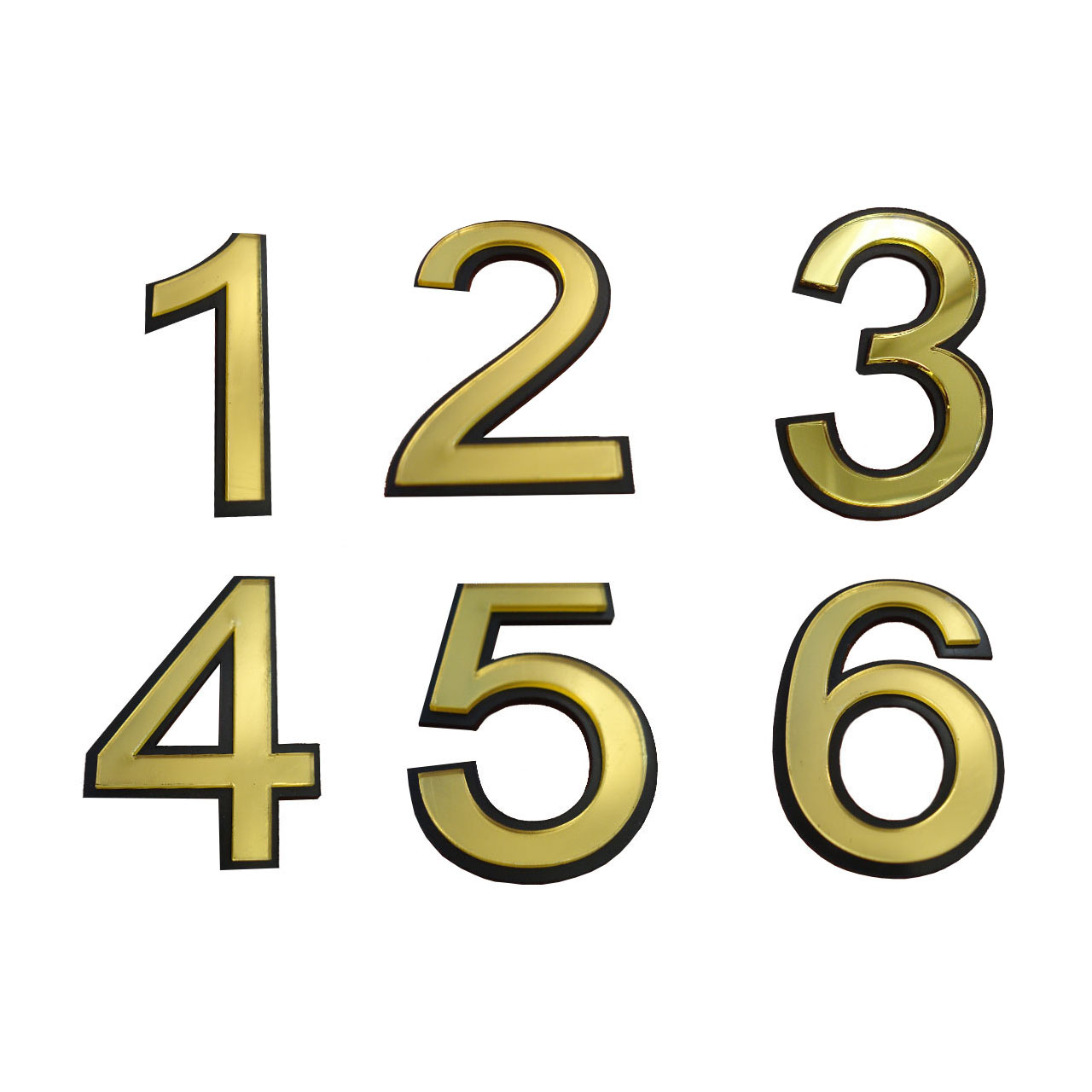 تابلو نشانگر طرح شماره واحد مدل snumb6 مجموعه 6 عددی