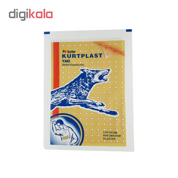 چسب ضد درد کورت پلاست مدل YAKI مجموعه 3 عددی