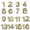 تابلو نشانگر طرح شماره واحد مدل snumb16 مجموعه 16 عددی