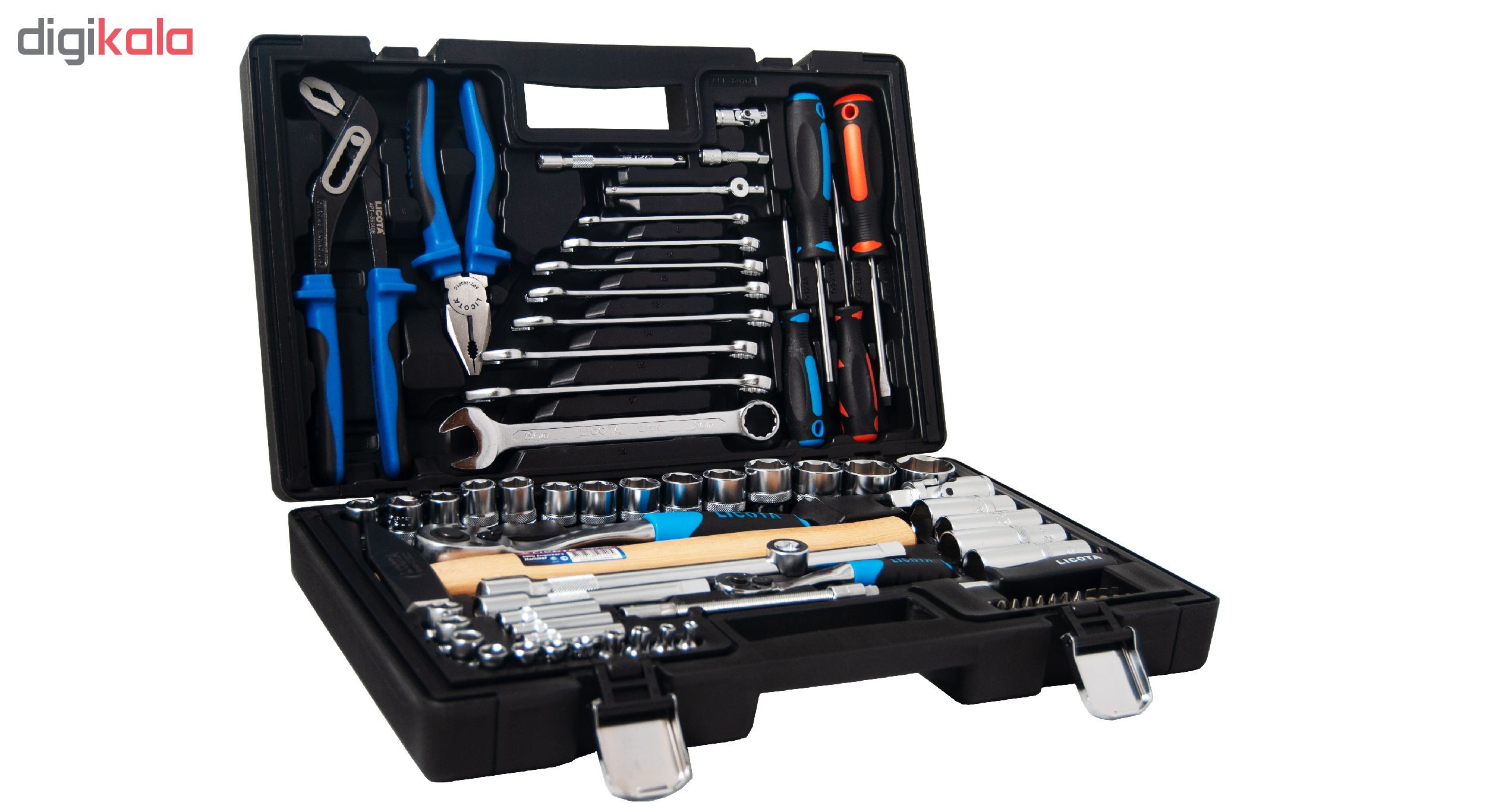 مجموعه 81 عددی آچار بکس لیکوتا مدل ALK-8016F