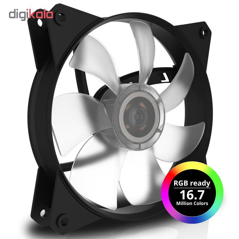 فن کیس کولر مستر مدل MasterFan MF120L 1